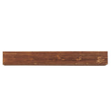 ZUN 72" Rustic Wood Fireplace Mantel,Wall-Mounted & Floating Shelf for Home Decor W1390138525