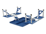 Siamese Folding Tables and Chairs-Plastic PS Thickening 26818656