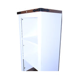 Narrow cabinet,Bathroom Storage Cabinet, Farmhouse Storage Cabinet with Adjustable Shelves & Storage W1412P271793