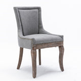 Furniture,Ultra Side Dining ChairThickened fabric chairs with neutrally toned solid wood legs 00777830
