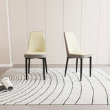 A set of 2 dining chair, modern style chair made of high-quality PU Leather fabric with thick soft W2189P168412