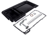 New Black Front Sump Oil Pan Kit Aluminum Fits for GM LS LS1 LS2 LS3 LS6 4.8L 5.3L 5.7L 6.0L 6.2L 91512721