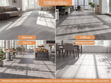 48-Pack Wood Look Vinyl Plank Flooring, 36 Sq.Ft Waterproof PVC Floor Tiles for Home- Gray 52344062