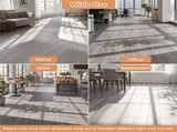 48-Pack Wood Look Vinyl Plank Flooring, 36 Sq.Ft Waterproof PVC Floor Tiles for Home- Gray 90887512