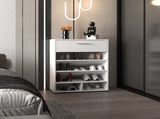 Shoe Rack, 1 Door, 4 Legs, 5 Shelves B097P296824