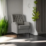 Redde Boo brand new recliner sofa light gray cozy soft living room sofa chair W118363047