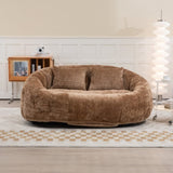 ZUN COOLMORE Bean Bag sofa Lazy Sofa Durable Comfort Lounger High Back Bean Bag Chair Couch for Adults W395P181441