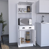 Tampa Kitchen Pantry with Drawer and 2 Cabinets B070P173168