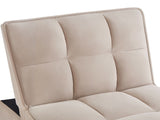 4 in1 Multi-Function Single Sofa Bed with Storage Pockets,Tufted Single Pull-out Sofa Bed with W2186P163737