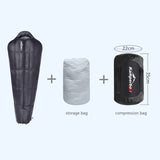 Kamperbox MP8000 Extreme Cold Weather Down Sleeping Bag DWR Coated 20D Ripstop Nylon Shell Duck Down 11678059