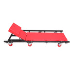 ZUN 40" Ajustable Creeper for Car Repairing Red 22931029