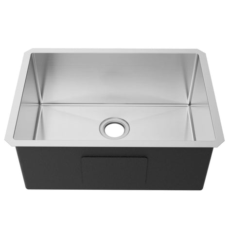 ZUN 27" L X 18" W Undermount Single Bowl 16 Gauge 304 Stainless Steel Kitchen Sink W1225P265981