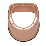 ZUN Portable Toilet with Non-slip Mat Brown 79167273