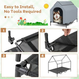 33" x 52" pet house with windows 34181658