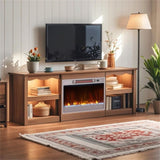 25" Electric Fireplace Heater - 6 Flame Modes , Infrared Heating, Sleep Mode & 37039254