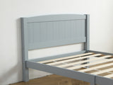 Twin Pine Single-Layer Core Vertical Stripe Full-Board Curved Head With The Same Foot Wooden 81968394