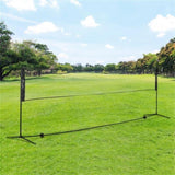 Portable badminton set with adjustable height suitable for badminton, volleyball, etc 85943266