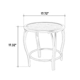 3 Pieces Patio Set Outdoor Wicker Furniture Sets Modern Rattan Chair Conversation Sets with Coffee W640P256776