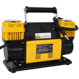 12V Dual Cylinder Heavy Duty Air Compressor,Tire with Pressure Gauge, Max 150 PSI,Tire 26483826
