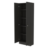 ZUN Virginia Double Door Storage Cabinet, Five Shelves B128P148831