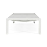 Outdoor Chaise Lounge Chair Set of 2, Aluminum Adjustable Outside Chair for Pool Patio Beach Yard, N779P248447W