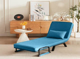 Convertible Chair Bed Sleeper for Adults, 5 in 1 Folding Chair Bed with 5-Position Adjustable W1359P211935