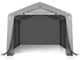 8X8FT Outdoor Storage Shelter Shed GREY 77980456