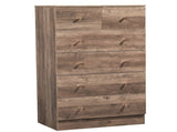 R279-9 Gray Particleboard with Textured Melamine Finish, 66*40*111cm, 42 Drawer Cabinet, Matte Gold 54283956