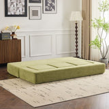 Ebern Designs Convertible Sectional Sofa with 3 Storage Ottomans - High-Resilience Foam Sleeper, W1829P280223
