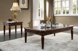 Espresso Coffee Table with Turned Legs B062P209064