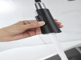 Matte Black Kitchen Faucet with Soap Dispenser Single Handle Kitchen Sink Faucet with Pull Down T3177P277522