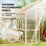 Wooden Walk-in Greenhouse Kit 26732641