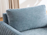 29.5''W Upholstered 360&deg Swivel Armchair with Hidden Storage, Comfy Diamond-Shape Tufted Armrests W3118P419159