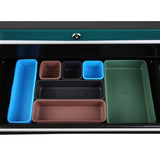 7-Drawer Rolling Cart, Rolling Box on Wheels, Lockable Home Repair Storage Organizer, W1239132622