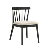 2 Pieces Set Dining Side Chair Rustic Modern Farmhouse Design Retro Design Easy to Assembly W2537P214243