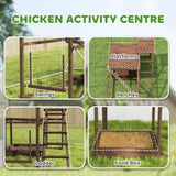 Wooden Chicken Activity Play Set 86112803