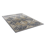 ZUN Tiled Border Area Rug B03597937