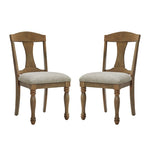 ZUN Wooden Frame Upholstered Dining Chairs set of 2,Mid Century Retro Chairs Comfor Kitchen Chairs for W2582P205325