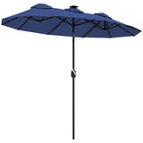 Outdoor beach umbrella/Double-Sided Market Umbrella 57026062