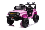 ZUN Kids Ride on Truck Car, 12V Ride on Toy Electric Cars for Kids w/ Remote, Bluetooth,pink W2058P199289