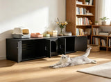 Wooden Cat Box Cabinet 71647699