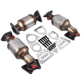 ZUN Catalytic Converters Set for Honda Pilot 3.5L 2005 2006 2007 2008 45106 45107 45108 76171678