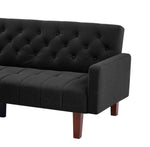ZUN 6002 Sofa & Sofa Bed - Black W112867325