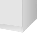 ZUN Large Spaces Shoe Cabinet High Glossy White Color with Led Light have moveable Shelves W2139P143415