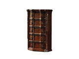 Traditional style Chest made with wood Dark Walnut 808857603425