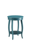 Aberta Teal Finish Accent Table B2726P277915