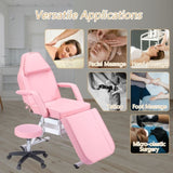Massage Salon Tattoo Chair with Two Trays Esthetician Bed with Hydraulic Stool,Multi-Purpose W1422132168