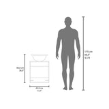 FM FURNITURE Pirtleville Bathroom Vanity with Integrated Sink and Faucet, White B128P293879