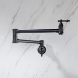 Folding faucet Pot Filler Faucet Wall Mount 96840587
