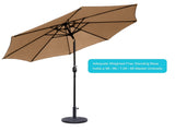 26.5 lbs Outdoor Patio Market Umbrella Base, Patio Umbrella Stand for Yard Garden Poolside in Black 85794920